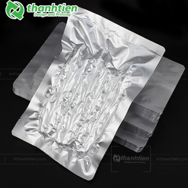 Bao bì hút chân không màu bạc