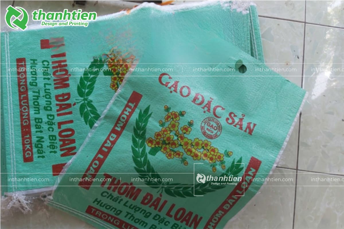 Bao PP dệt đựng gạo