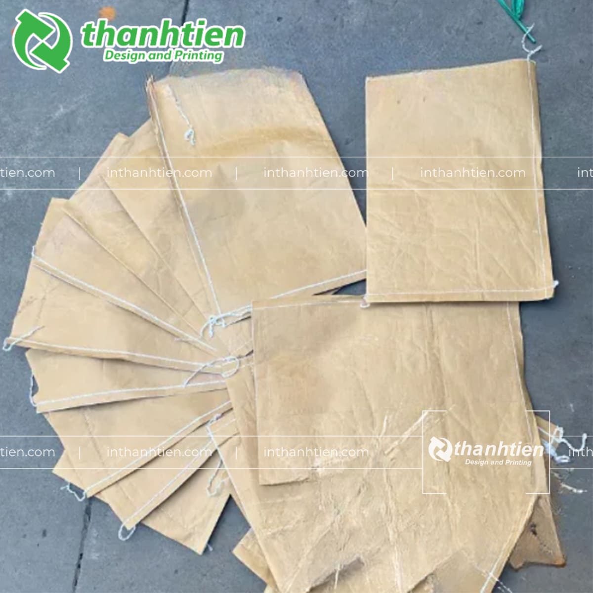Bao pp dệt ghép giấy kraft