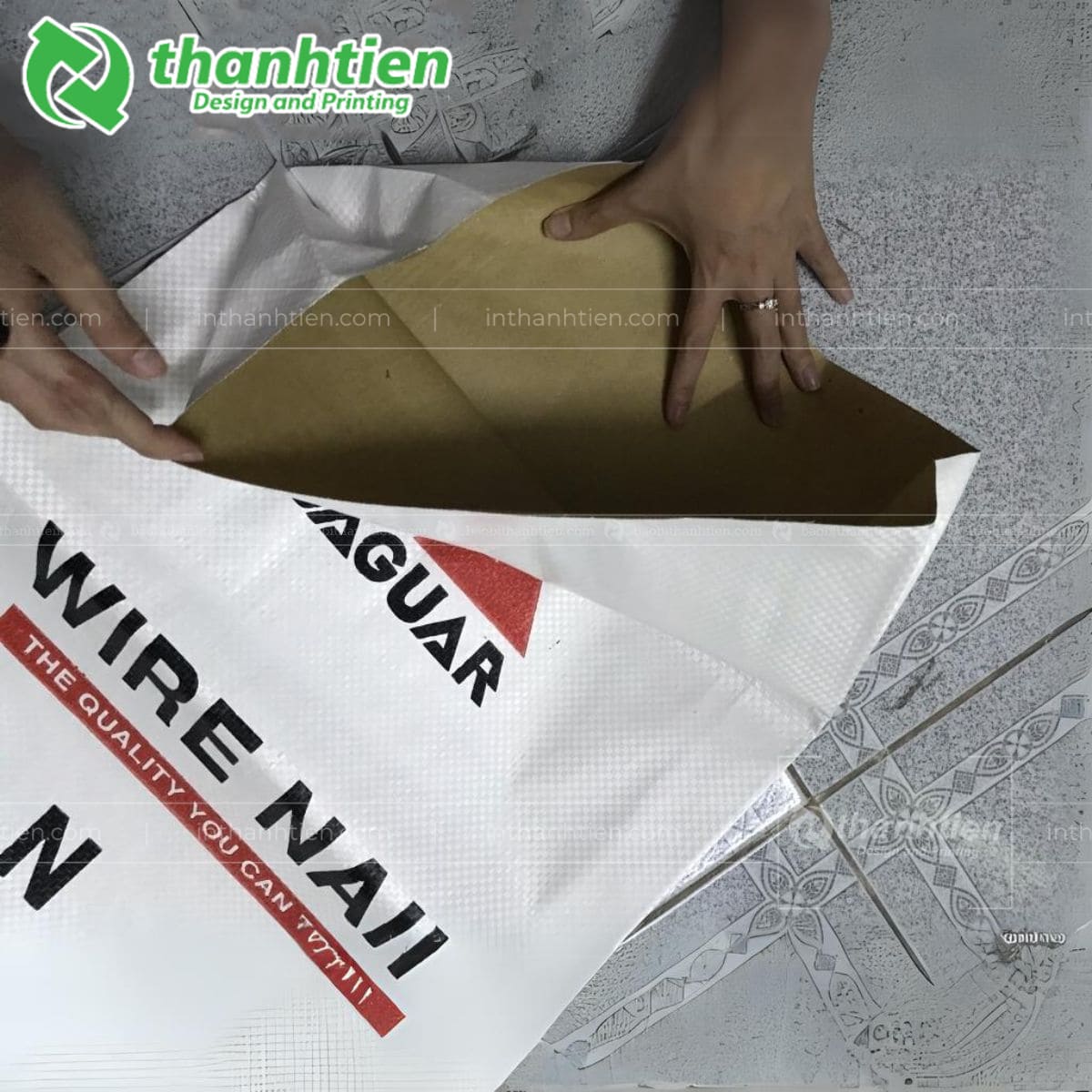 Bao PP dệt ghép giấy