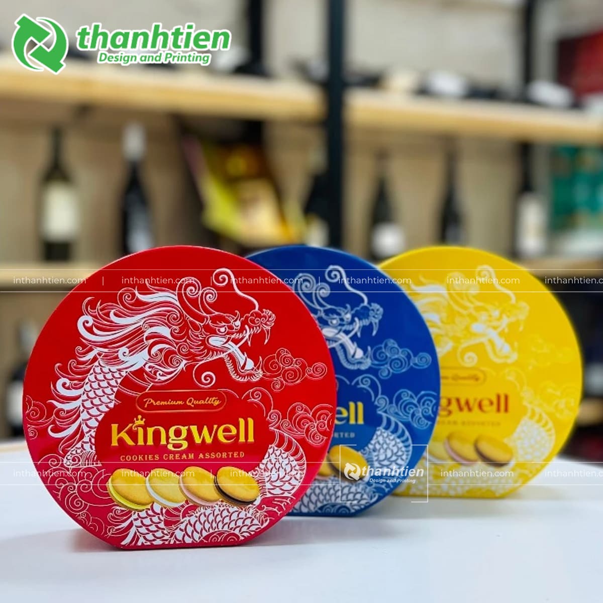 Hộp thiếc đựng bánh quy