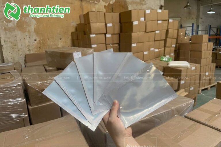 Túi 3 biên 1 mặt bạc trong 1 trong 