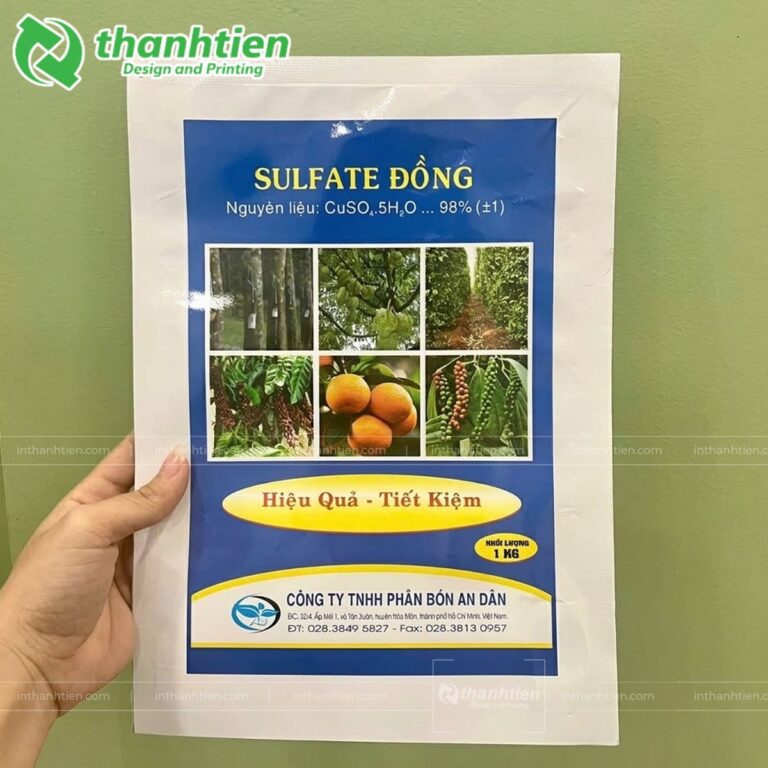 Túi 3 biên đựng hạt giống