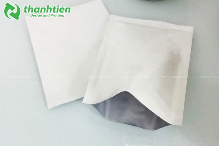 Túi 3 biên trắng sữa