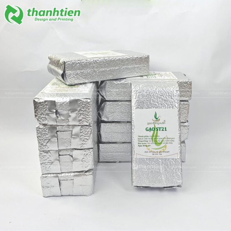 Túi bạc đựng gạo