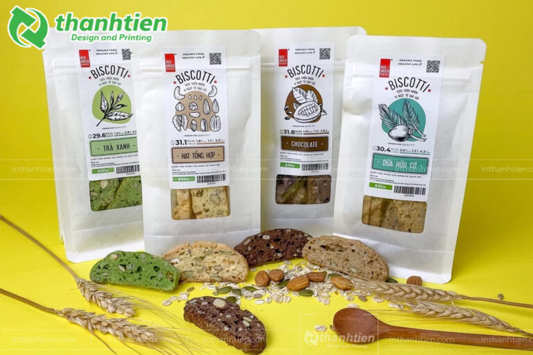 Túi giấy có cửa sổ đựng bánh quy