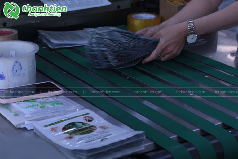 Xưởng sản xuất túi ép 3 biên