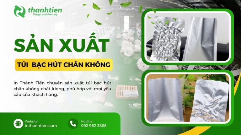 Xưởng túi bạc hút chân không