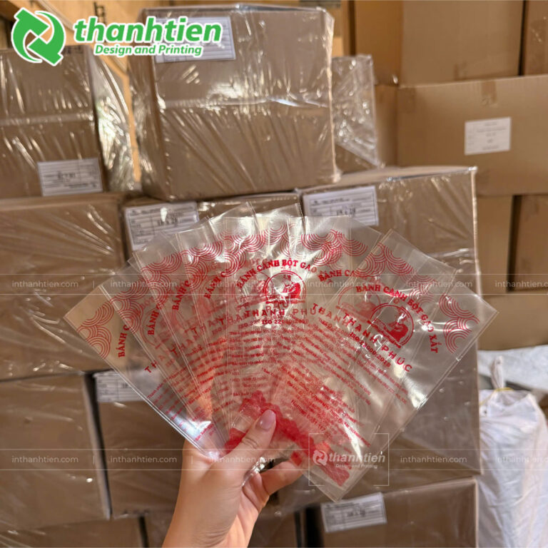 Bao bì đựng bánh canh bột gạo