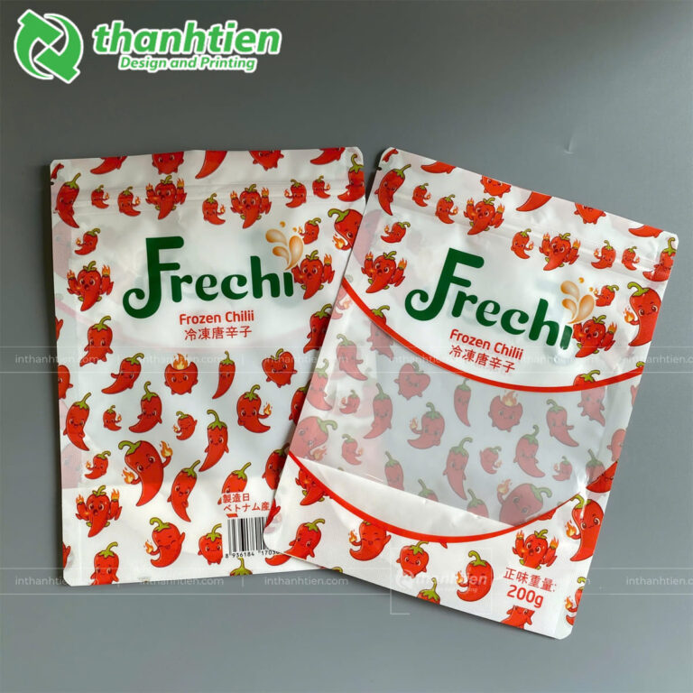 Bao bì đựng bánh kẹo in ấn đẹp