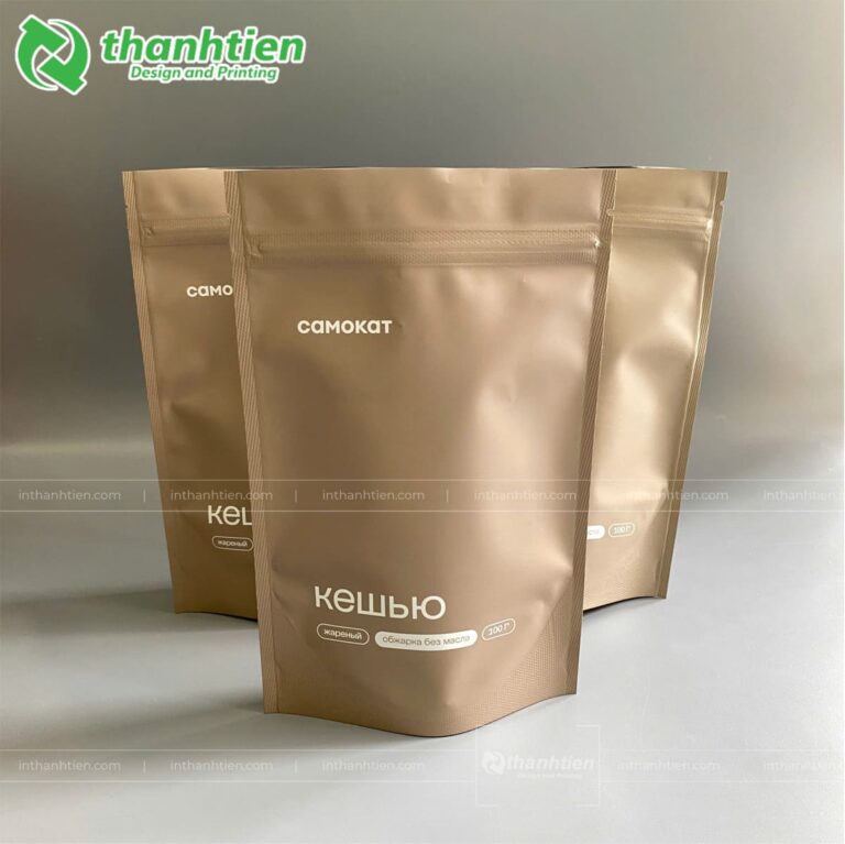 Bao bì phức hợp đựng hạt điều rang