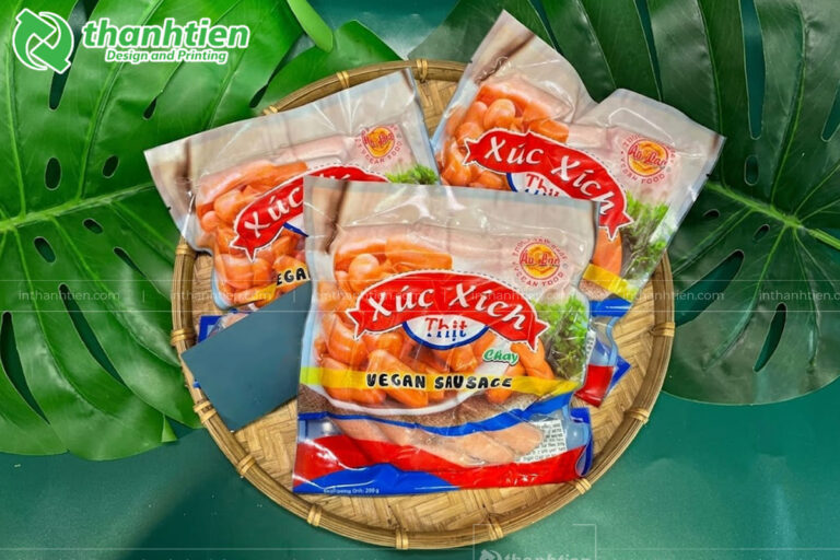 In túi đựng phẩm đông lạnh đẹp