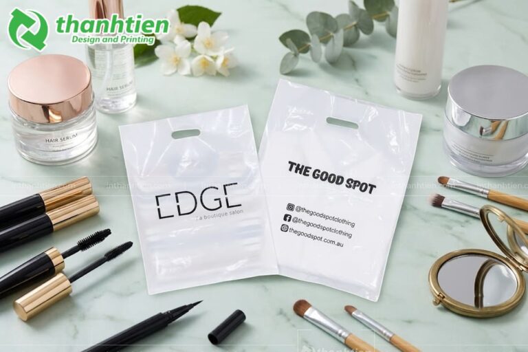 In túi hột xoài đựng mỹ phẩm đẹp