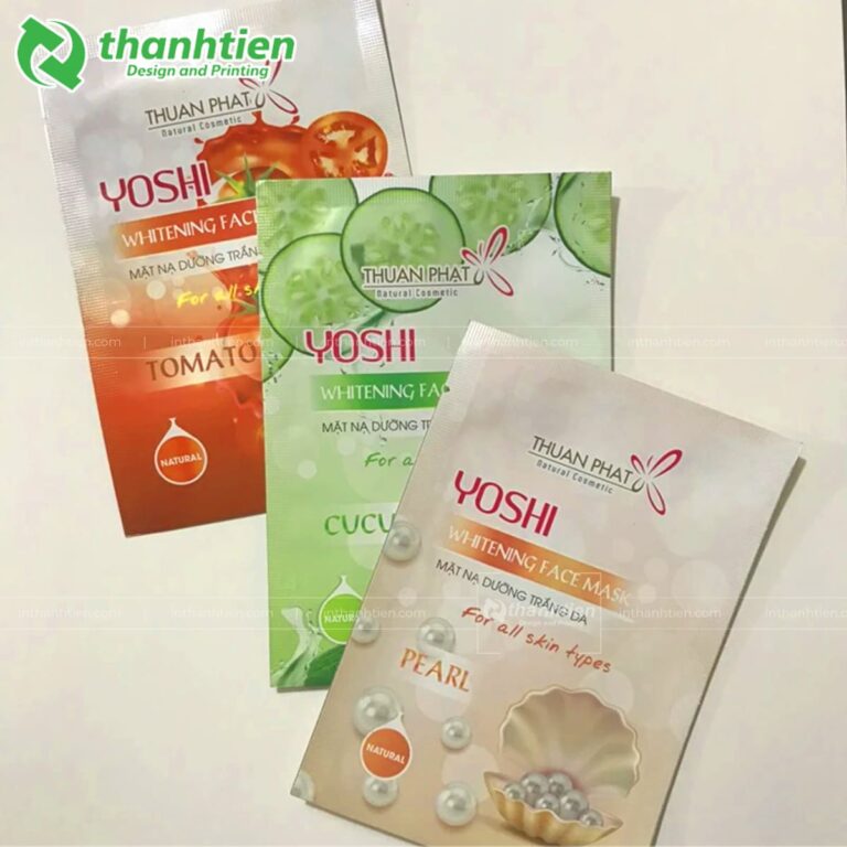 In túi màng ghép đựng mỹ phẩm