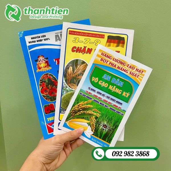 Mẫu bao bì đựng hạt giống