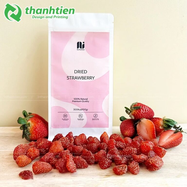 Túi 8 cạnh đựng dâu khô
