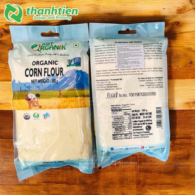 Túi ép biến đựng bột bắp