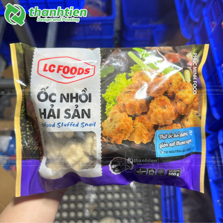 Túi hàn lưng đựng ốc nhồi