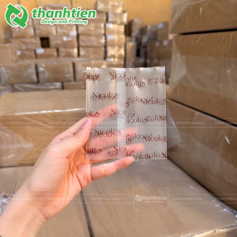 Túi hàn lưng giữa đựng bánh quy
