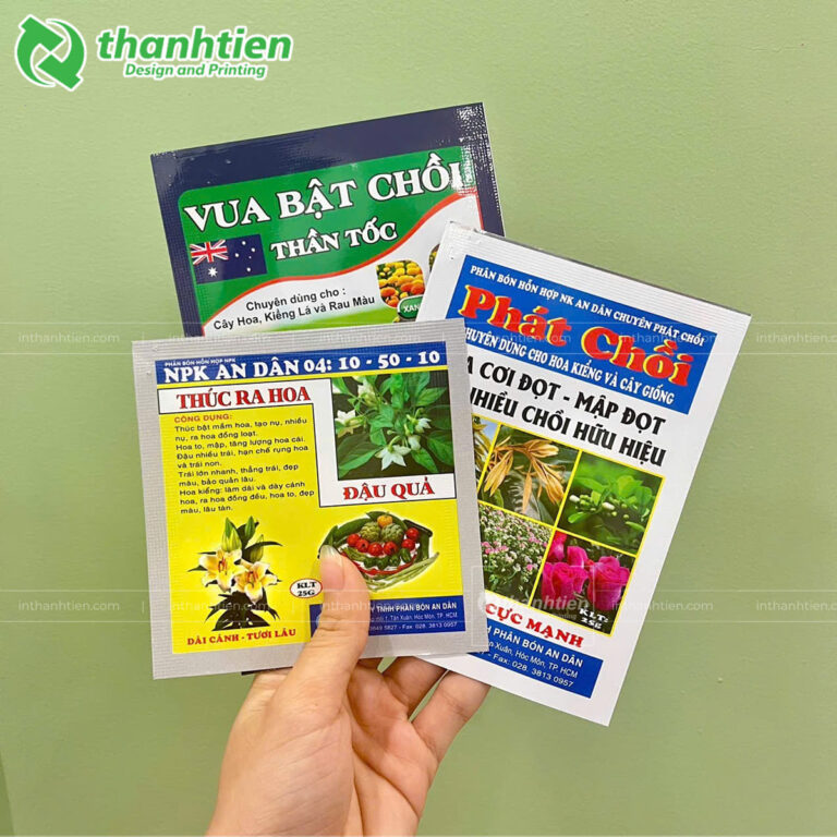 Túi màng nhôm đựng hạt giống