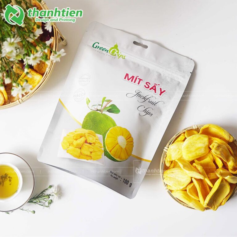 Túi zip đựng mít sấy