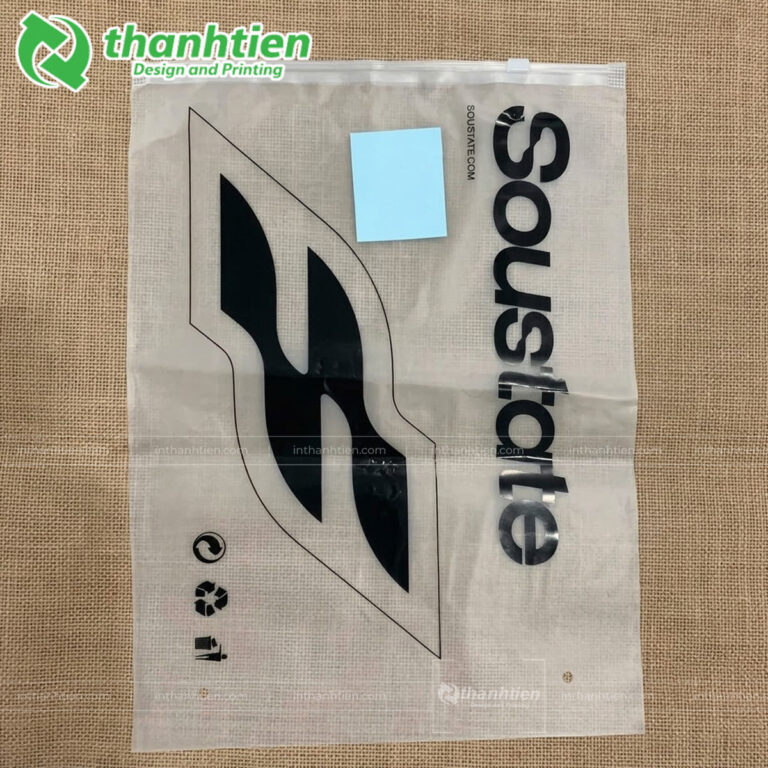 Túi zip lụa đựng quần áo