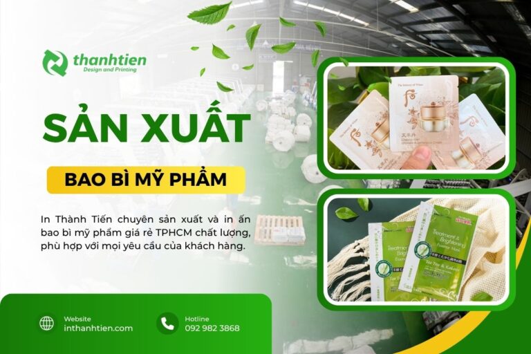 Xưởng bao bì đựng mỹ phẩm tphcm