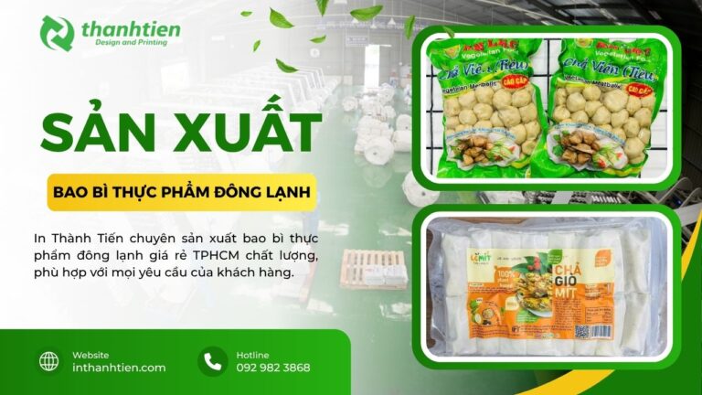 Xưởng bao bì thực phẩm đông lạnh TPHCM