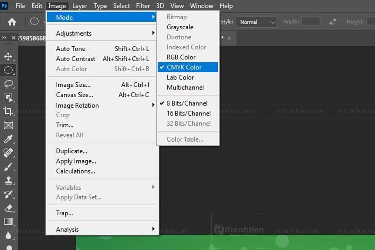 Chuyển đổi màu trong Adobe Photoshop