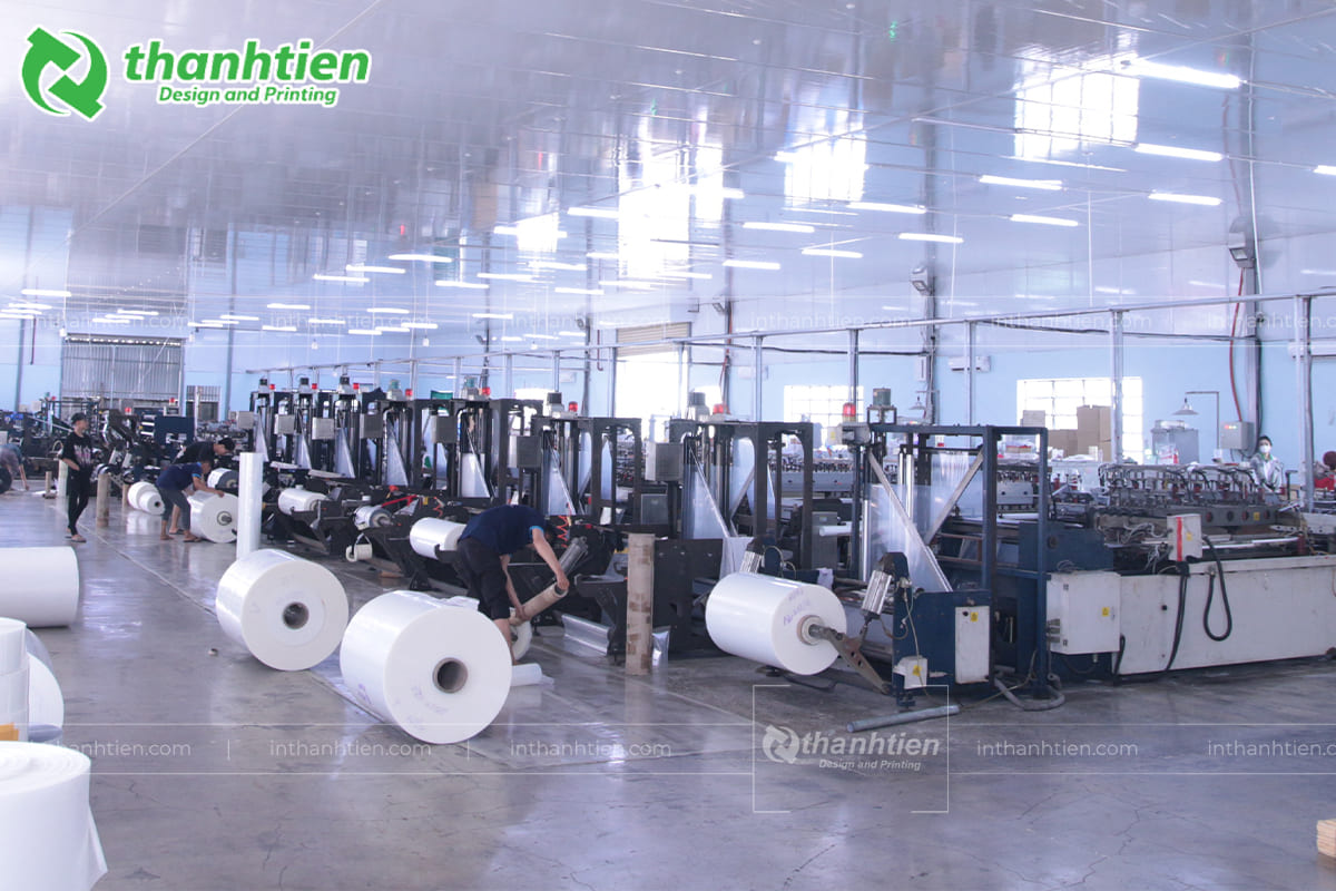 Sản xuất bì đựng bột bắp
