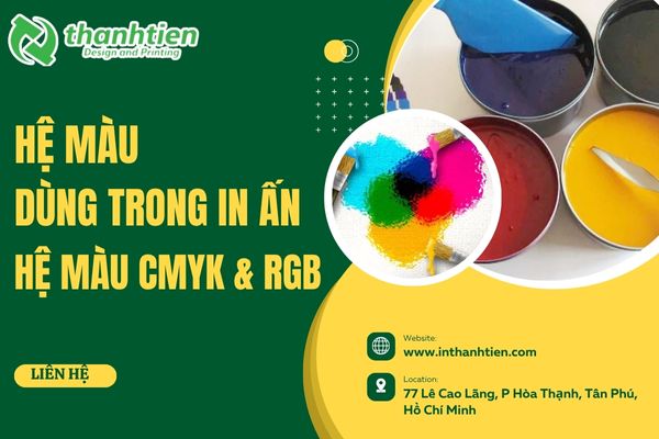 Tìm hiểu hệ màu dùng trong in ấn