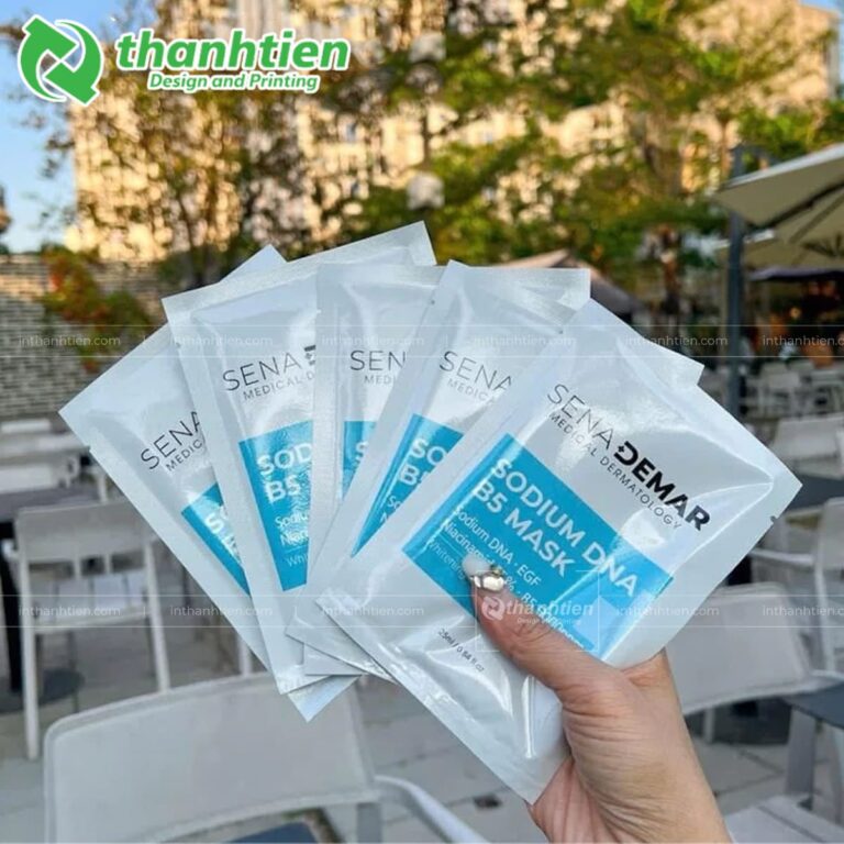 Túi 3 biên đựng mặt nạ