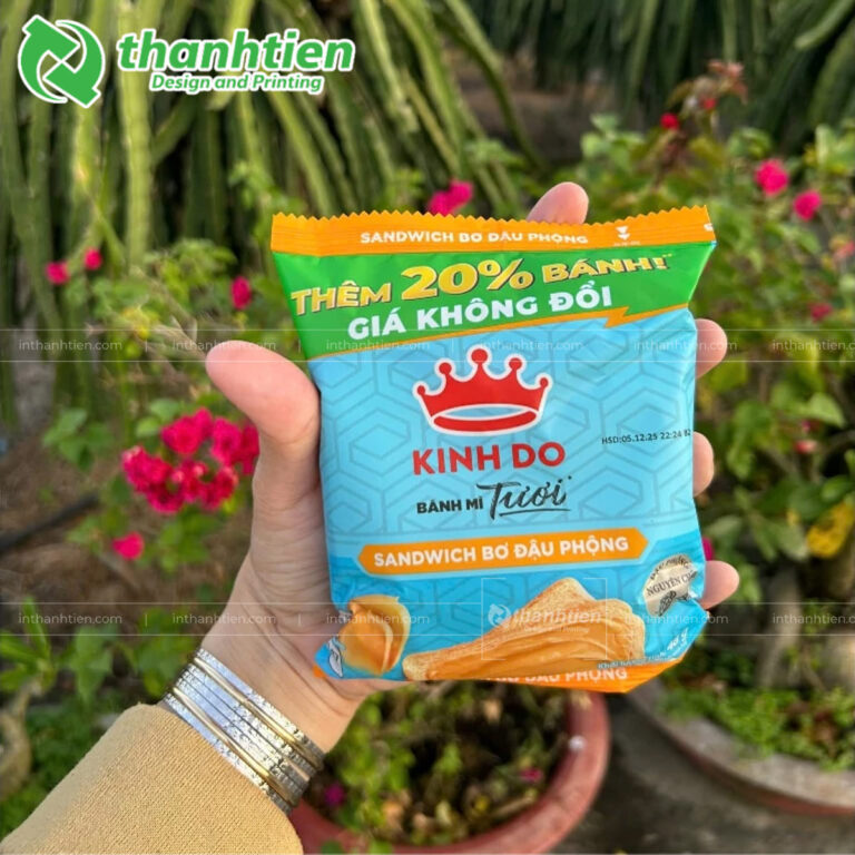 Túi cuộn xé đựng bánh mì