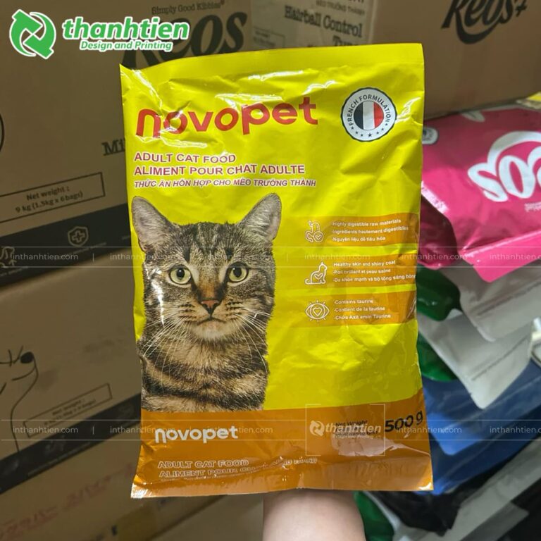 Túi hàn lưng đựng thức ăn thú cưng