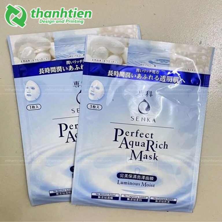 Túi zip đựng mặt nạ