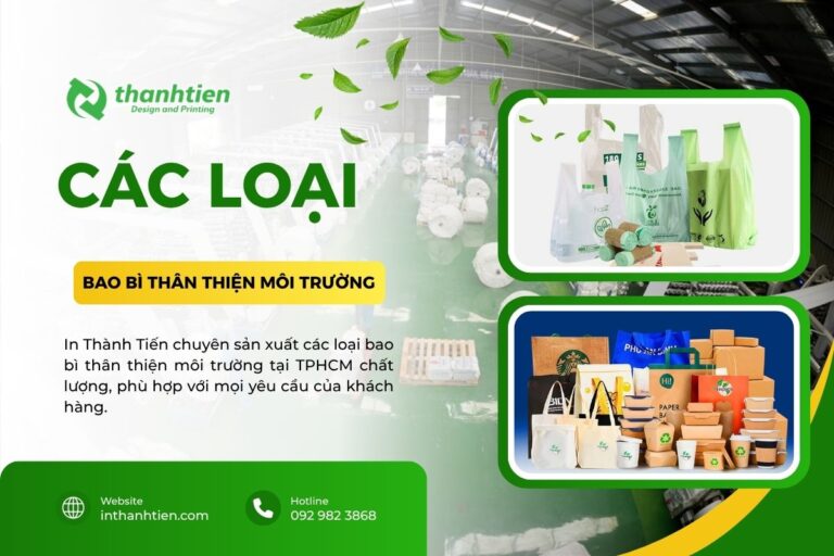 Xưởng bao bì thân thiện môi trường