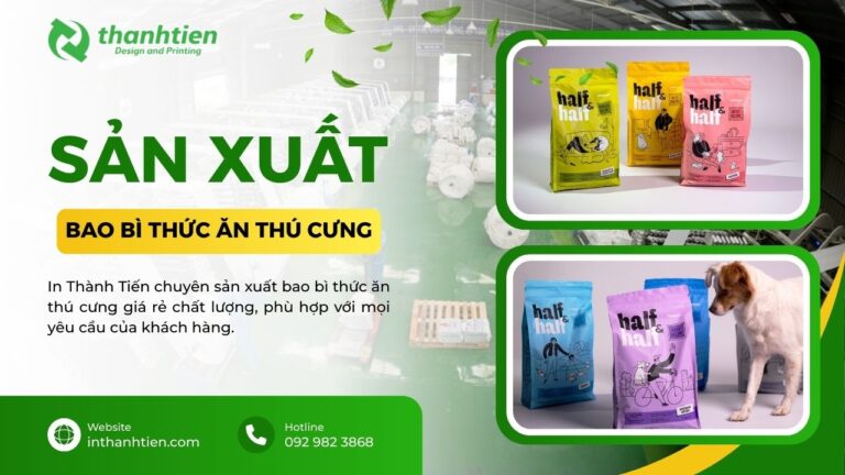 Xưởng bao bì thức ăn thú cưng