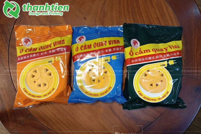 Bao bì ổ cắm điện in ấn đẹp