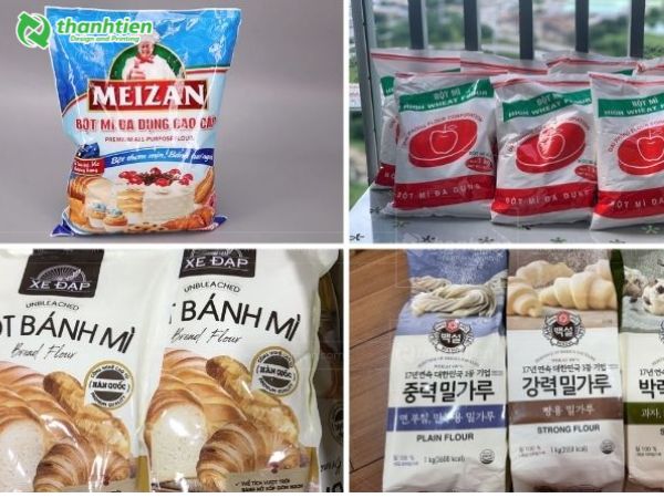 Các loại túi đựng bột mì