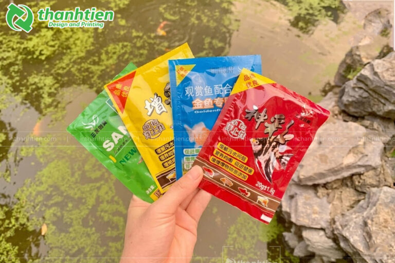 In ấn bao bì đựng thức ăn cá cảnh