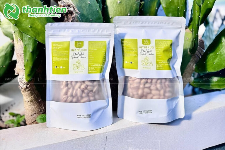 In túi đựng hạt dẻ