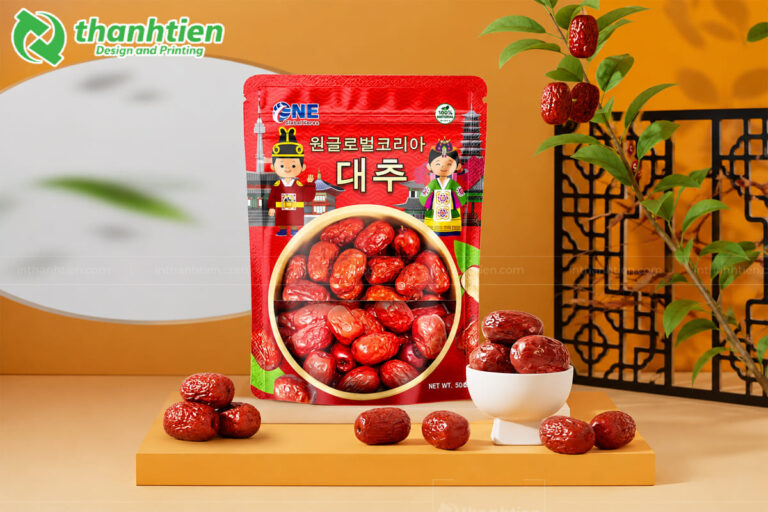In túi đựng táo đỏ đẹp