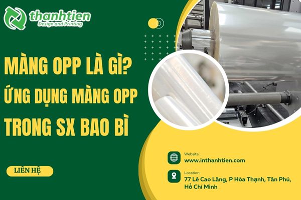 Tìm hiểu về màng nhựa opp