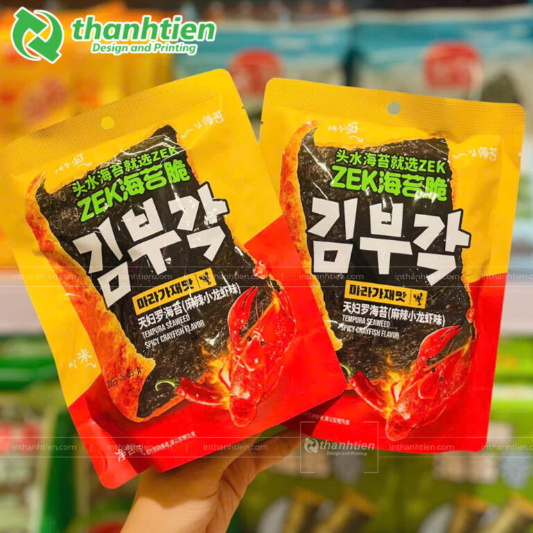 Túi 3 biên đựng rong biển