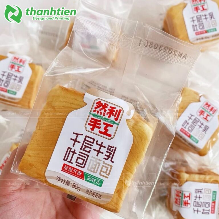 Túi 8 cạnh đựng bánh sandwich