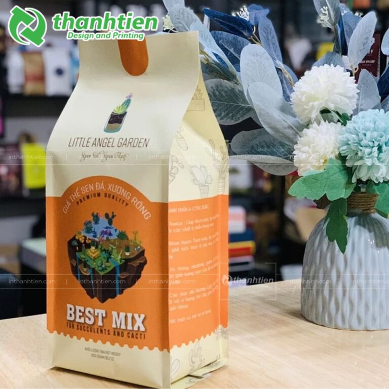 Túi 8 cạnh đựng đất trồng