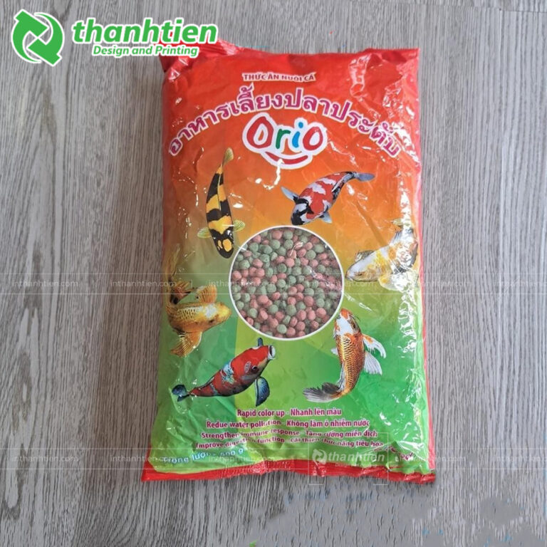 Túi có cửa sổ đựng thức ăn cá cảnh