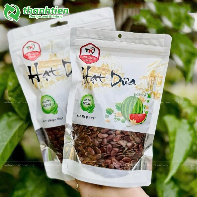 Túi có cửa sổ đựng hạt dưa