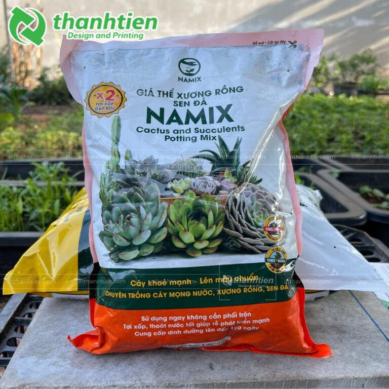 Túi đáy đứng đựng giá thể đất trồng