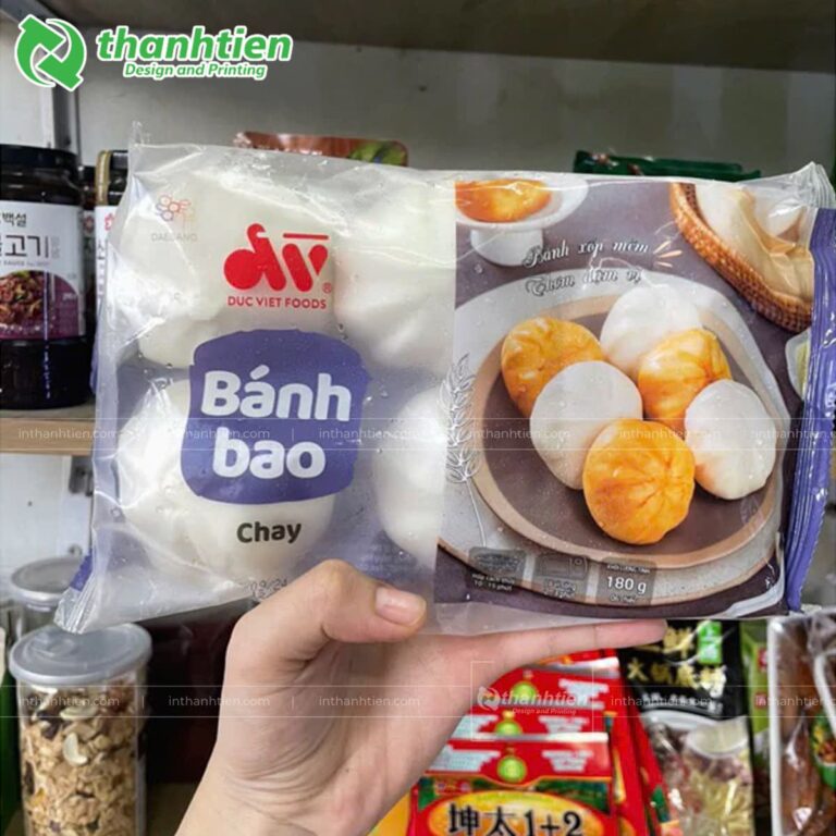 Túi đáy vuông đựng bánh bao